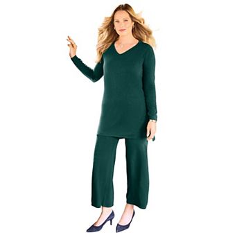 Catherines Women's Plus Size Cashmiracle V-Neck Sweater