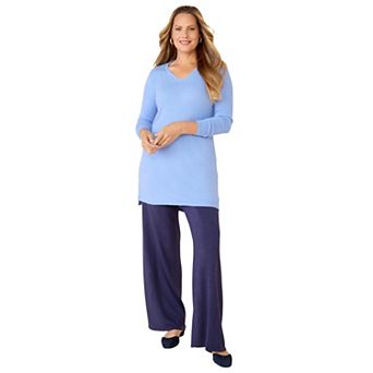 Catherines Women's Plus Size Cashmiracle V-Neck Sweater