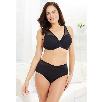 Comfort Choice Plus Size 3-Pack Microfiber Brief