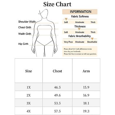 Women's Plus Size Metallic Tops One Shoulder 3/4 Sleeve Sparkle Shiny Tee Blouse Shirts