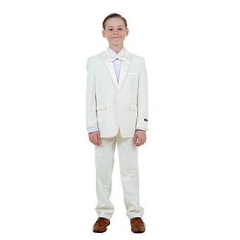 Tuxedo 4 pc Suit Set w/ Dress Shirt & Bowtie, Toddler Boys (2T-3T)