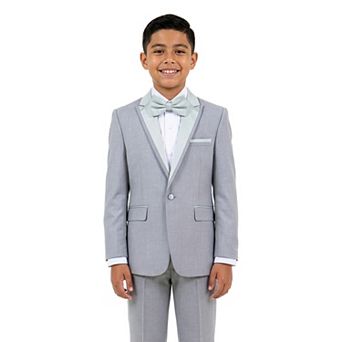 Tuxedo 4 pc Suit Set w/ Dress Shirt & Bowtie, Toddler Boys (2T-3T)