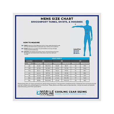 Mobile Cooling Men's HiVis Short Sleeve Shirt