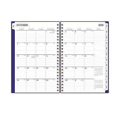 BLUE SKY Stars & Moons Weekly / Monthly Wirebound Planner