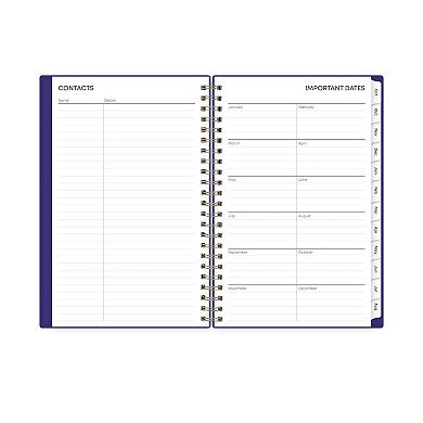 BLUE SKY Stars & Moons Weekly / Monthly Wirebound Planner