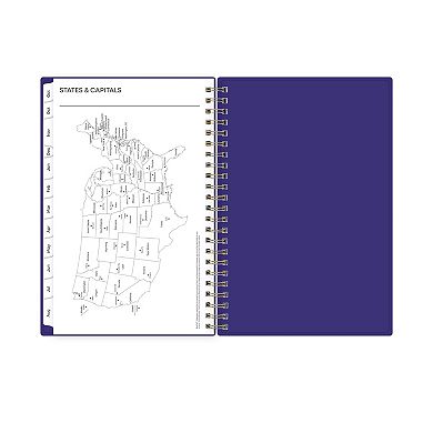 BLUE SKY Stars & Moons Weekly / Monthly Wirebound Planner