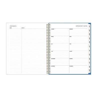 BLUE SKY Weekly & Monthly Wirebound Planner