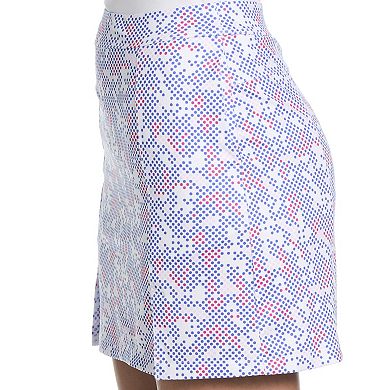 Women's Grand Slam Dot Print Knit Golf Skort