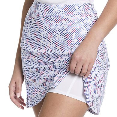 Women's Grand Slam Dot Print Knit Golf Skort