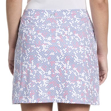 Women's Grand Slam Dot Print Knit Golf Skort