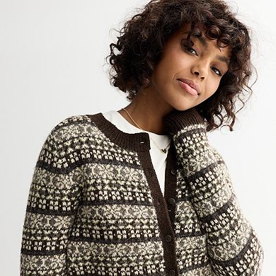 Juniors' SO® Core Cardigan Sweater