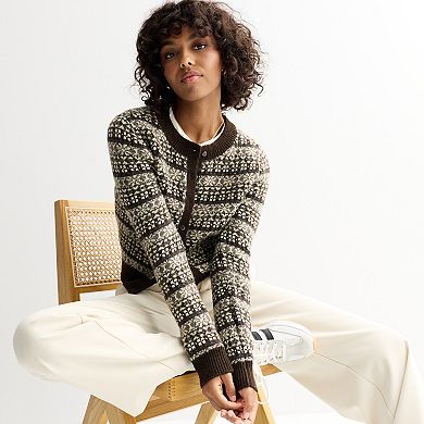 Juniors' SO® Core Cardigan Sweater