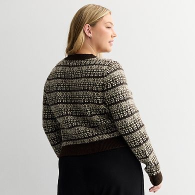 Juniors' Plus Size SO® Core Cardigan Sweater