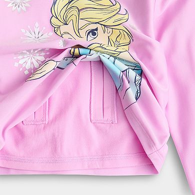 Baby & Toddler Girl Jumping Beans® Disney's Elsa 2-Piece Adaptive Rashguard Set