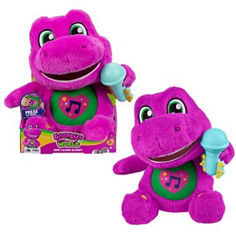Fisher-Price Barney's World Sing Along Plush Toy with Songs and Sounds