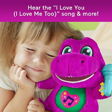 Fisher-Price Barney's World Sing Along Plush Toy with Songs and Sounds
