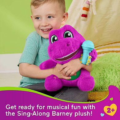 Fisher-Price Barney's World Sing Along Plush Toy with Songs and Sounds