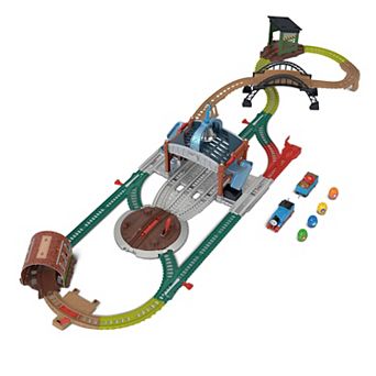 Fisher-Price Thomas & Friends Load & Launch Barrel Delivery Motorized Train Set