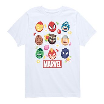 Boys 8-20 Marvel Group Easter Eggs Short Sleeve Graphic Tee