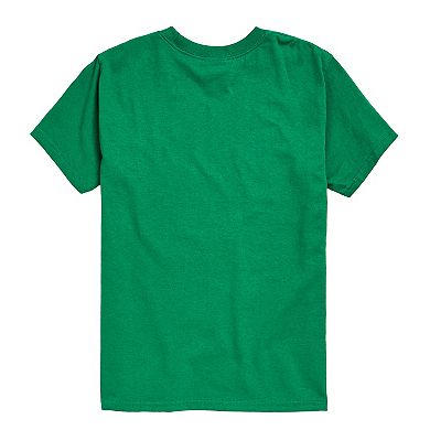 Boys 8-20 Marvel Guardians Of The Galaxy Groot Grid Short Sleeve Graphic Tee