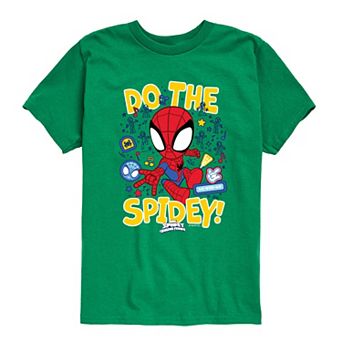 Boys 8-20 Marvel Spidey And His Amazing Friends Do The Spidey Short Sleeve Graphic Tee