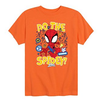 Boys 8-20 Marvel Spidey And His Amazing Friends Do The Spidey Short Sleeve Graphic Tee