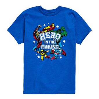 Boys 8-20 Marvel Hero In The Making Short Sleeve Graphic Tee