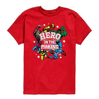 Boys 8-20 Marvel Hero In The Making Short Sleeve Graphic Tee