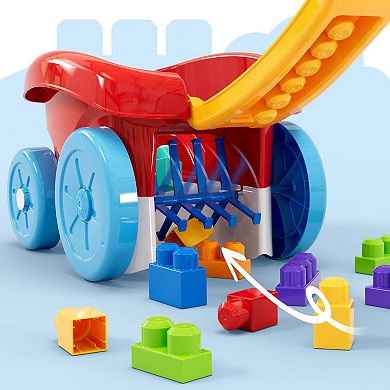 Mega Bloks First Builders Block Scooping Wagon with Storage - 20-pc. Building Set