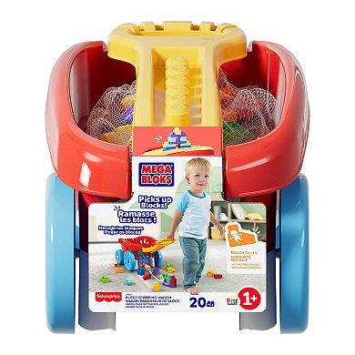 Mega Bloks First Builders Block Scooping Wagon with Storage - 20-pc. Building Set