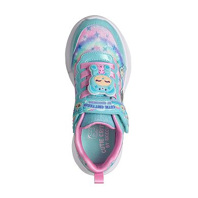 Skechers Jumpsters Cutie Critters Girls Lightweight Sneakers
