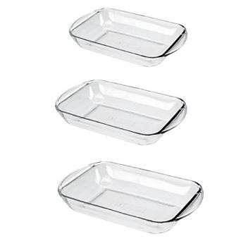 Anchor Hocking 3 pc Bakeware Set