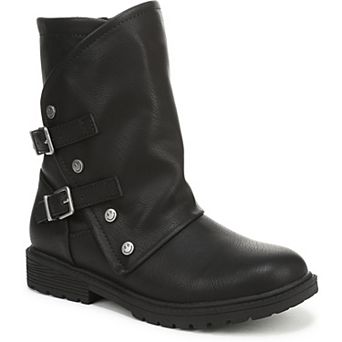 Blowfish Malibu Rylee-K Girls' Faux Leather Zip Tall Boots