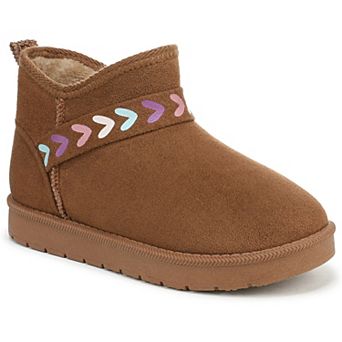 Blowfish Malibu Mokolo-K Girls' Microfiber Pull-On Short Boots