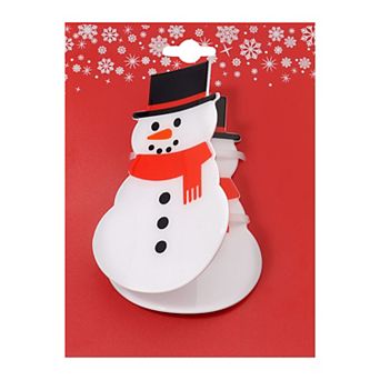 Snowman Claw Clip
