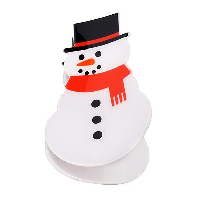 Snowman Claw Clip