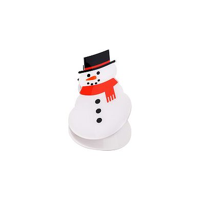 Snowman Claw Clip