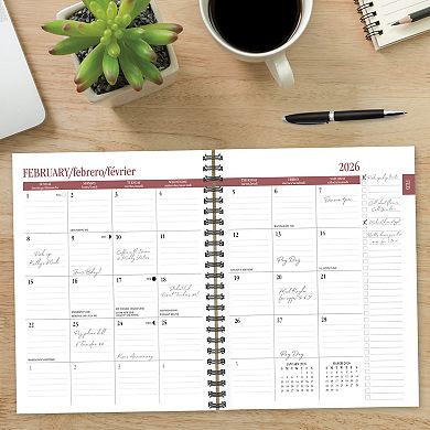 Organic Tapestry Academic July 2025 - June 2026 Weekly Planner