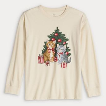 Girls 7-20 SO® Long Sleeve Oversized Graphic Tee