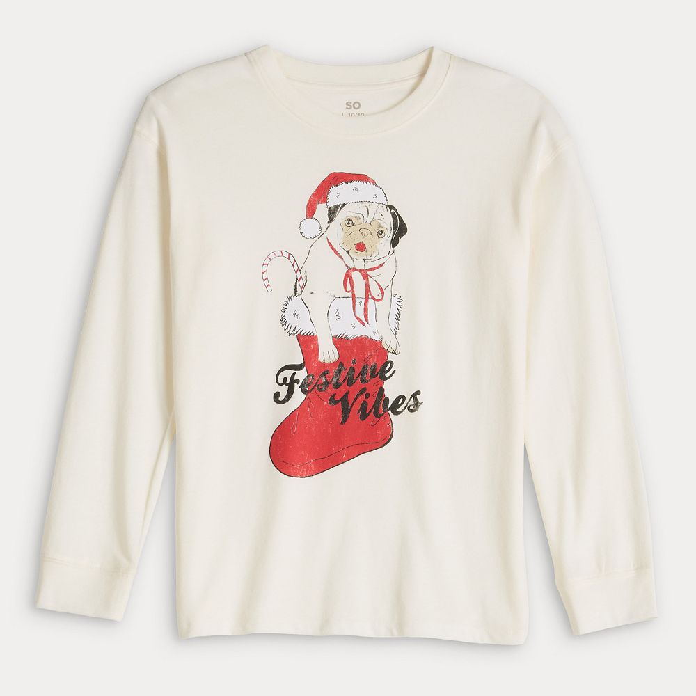 ミュージシャン FACT GIRL Longsleeve Tee XL Girls 7-20 SO® Long Sleeve Oversized Graphic Tee