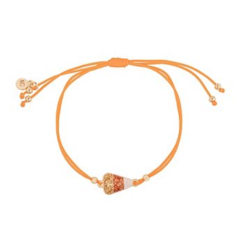 LC Lauren Conrad Candy Corn Friendship Bracelet
