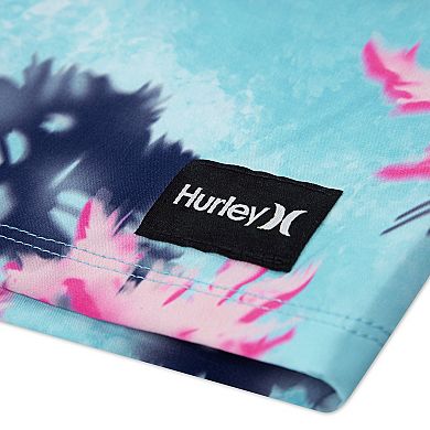 Boys 8-20 Hurley Palm Tree Print Swim Trunks