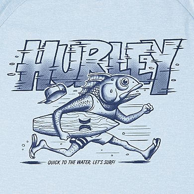 Boys 8-20 Hurley Surfer Fish Run H2O-Dri UPF Short Sleeve T-shirt