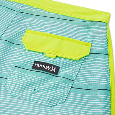 Boys 4-20 Hurley Shoreline Stretch Striped Swim Trunks