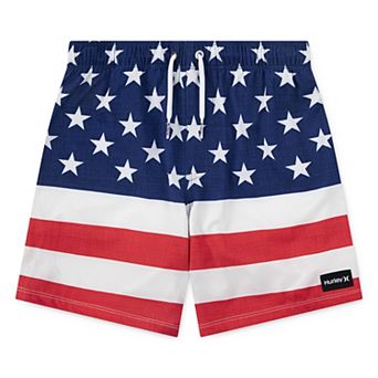 Boys 8-20 Hurley Americana Swim Trunks