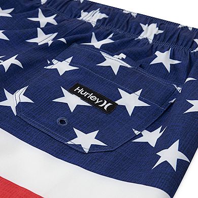 Boys 8-20 Hurley Americana Swim Trunks