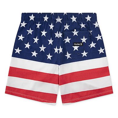 Boys 8-20 Hurley Americana Swim Trunks