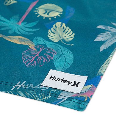 Boys 8-20 Hurley Tropical Print Swim Trunks