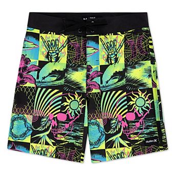 Boys 8-20 Hurley Checker Doodle Swim Trunks
