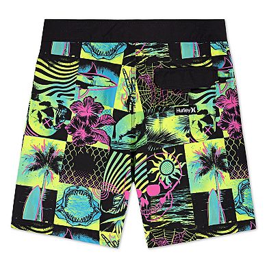 Boys 8-20 Hurley Checker Doodle Swim Trunks